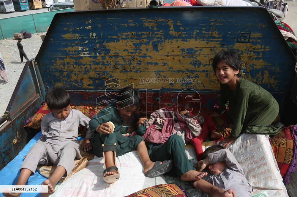 Afghan Refugees Return Home From Pakistan, Iran