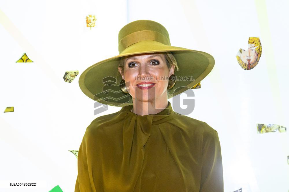 Queen Maxima at Exhibition on 25 Years of Archaeology - Leiden