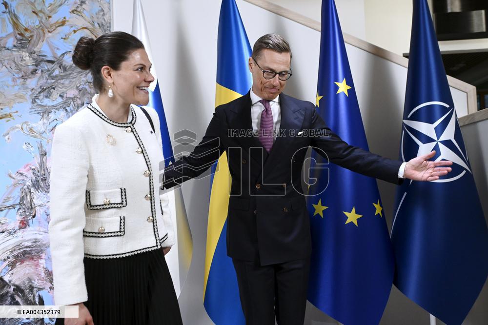 Crown Princess Victoria of Sweden visits Finland