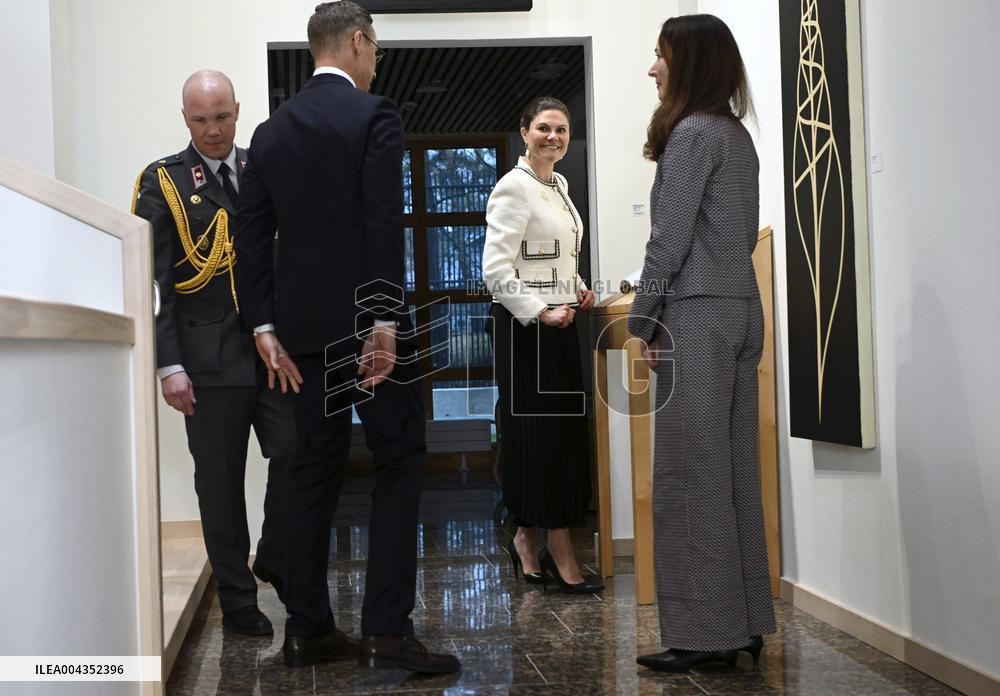 Crown Princess Victoria of Sweden visits Finland