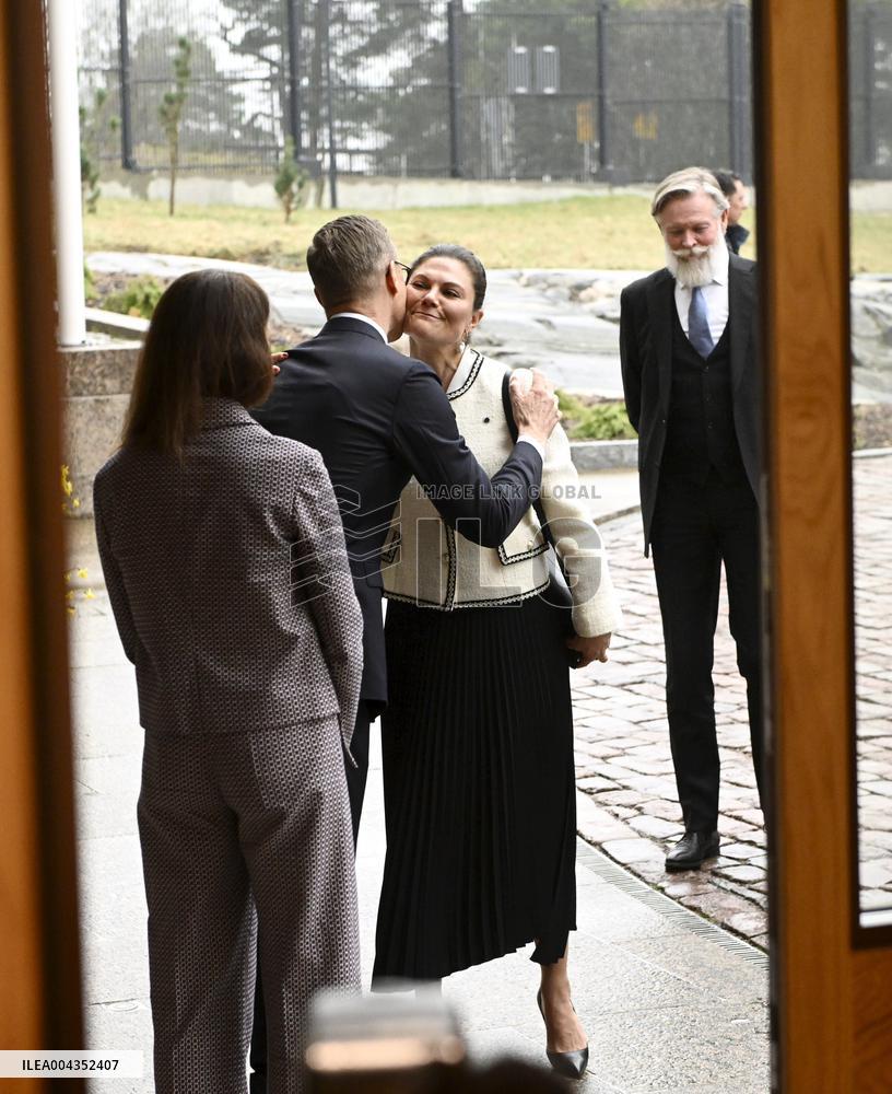 Crown Princess Victoria of Sweden visits Finland