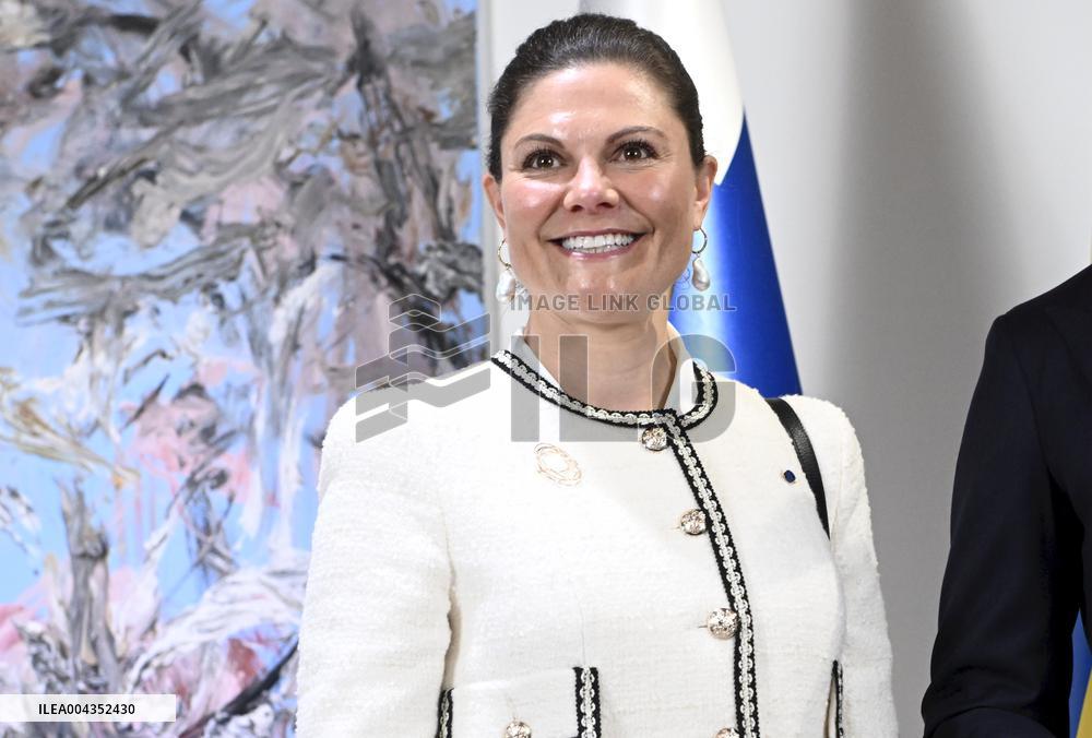 Crown Princess Victoria of Sweden visits Finland
