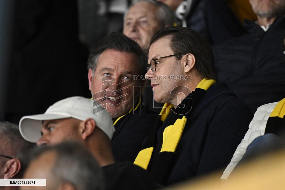 ROYALS AT HOCKEY MATCH