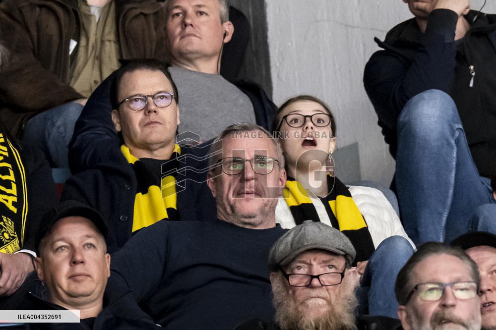 ROYALS AT HOCKEY MATCH