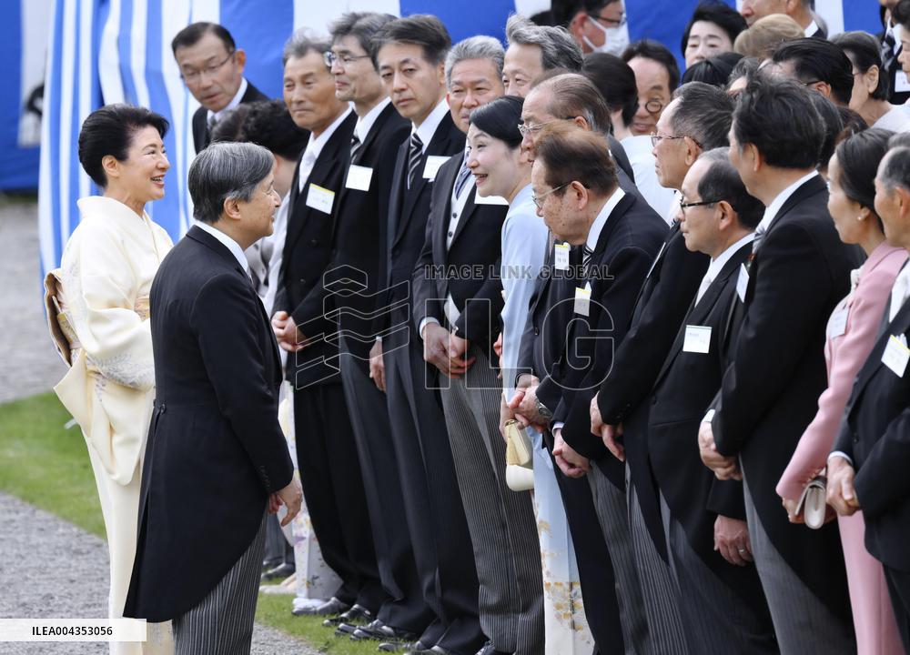 Japanese imperial garden party