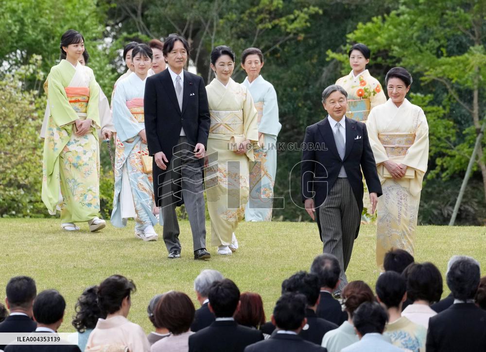Japanese imperial garden party