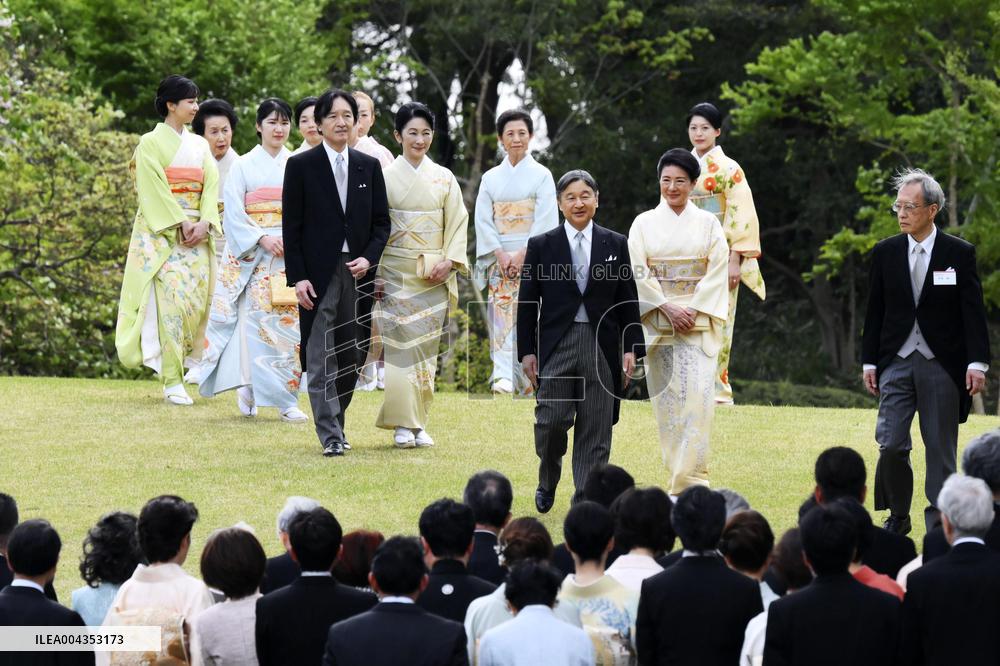 Japanese imperial garden party