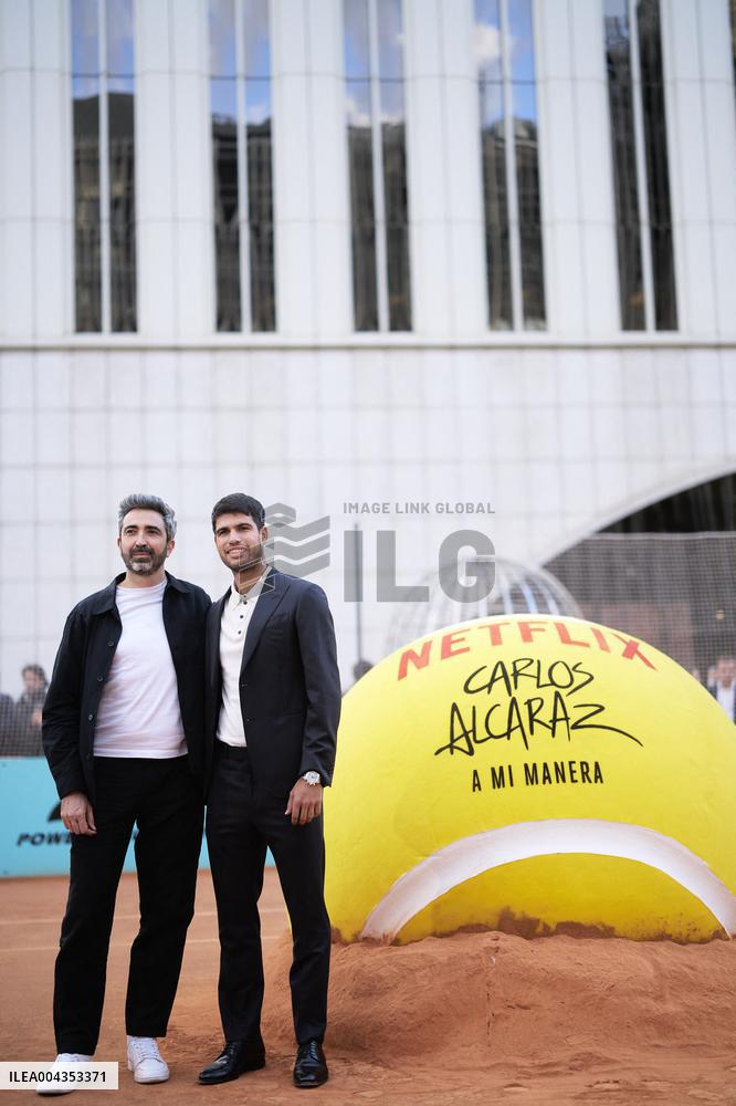 Netflix Madrid Premiere Carlos Alcaraz - A Mi Manera
