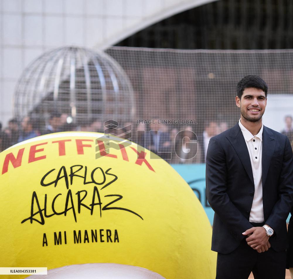 Netflix Madrid Premiere Carlos Alcaraz - A Mi Manera