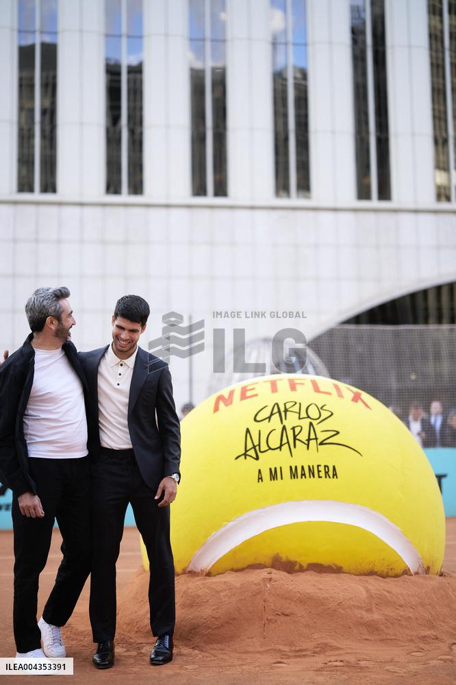 Netflix Madrid Premiere Carlos Alcaraz - A Mi Manera