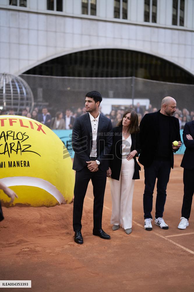 Netflix Madrid Premiere Carlos Alcaraz - A Mi Manera