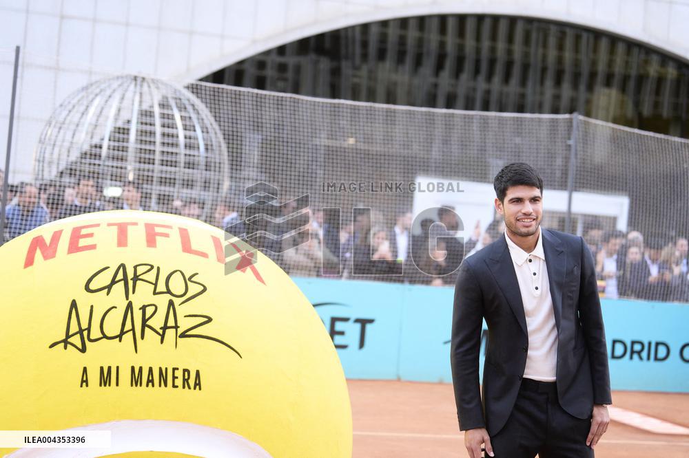 Netflix Madrid Premiere Carlos Alcaraz - A Mi Manera