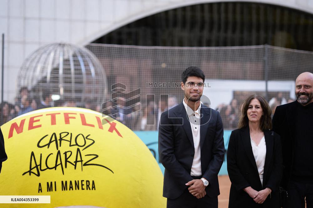 Netflix Madrid Premiere Carlos Alcaraz - A Mi Manera