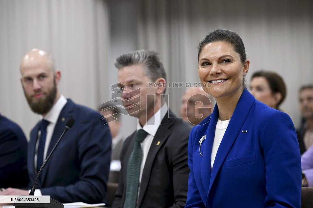 Ruotsin kruununprinsessa Victoria vierailee Suomessa vielä tänään