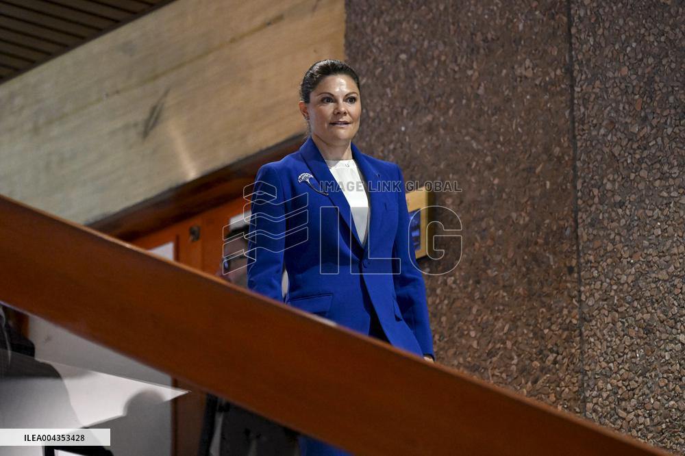 Ruotsin kruununprinsessa Victoria vierailee Suomessa vielä tänään