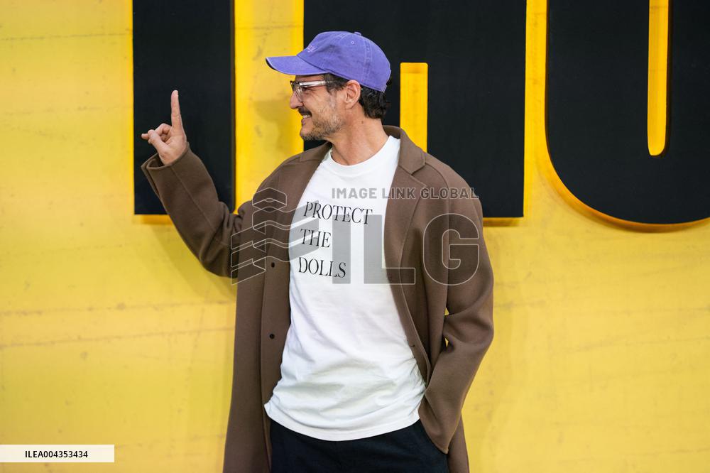 Pedro Pascal at London Premiere of Marvel Studios Thunderbolts - UK