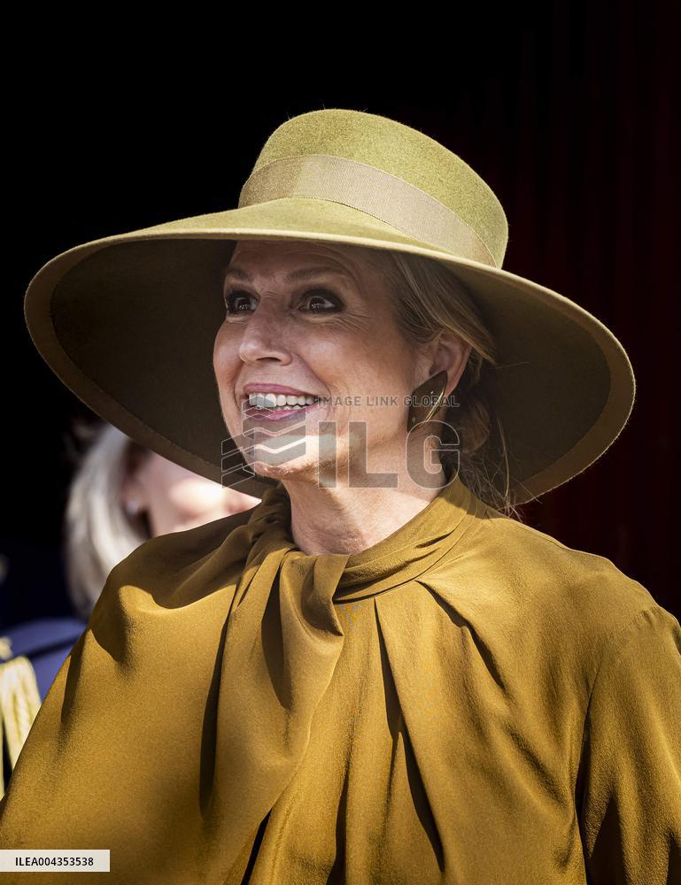 Queen Maxima at Exhibition on 25 Years of Archaeology - Leiden