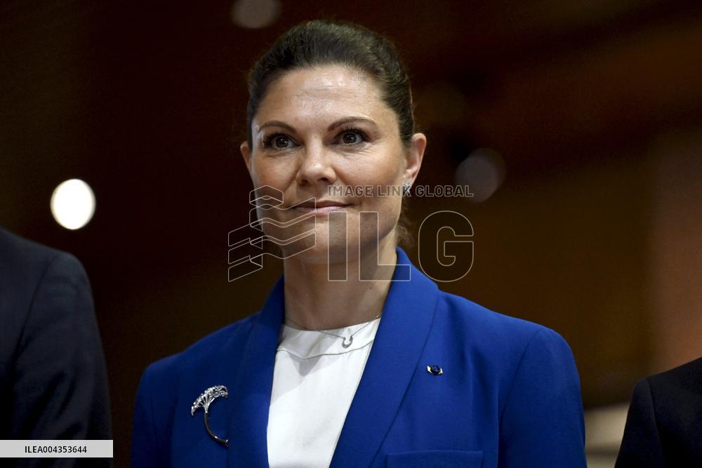 Ruotsin kruununprinsessa Victoria vierailee Suomessa vielä tänään