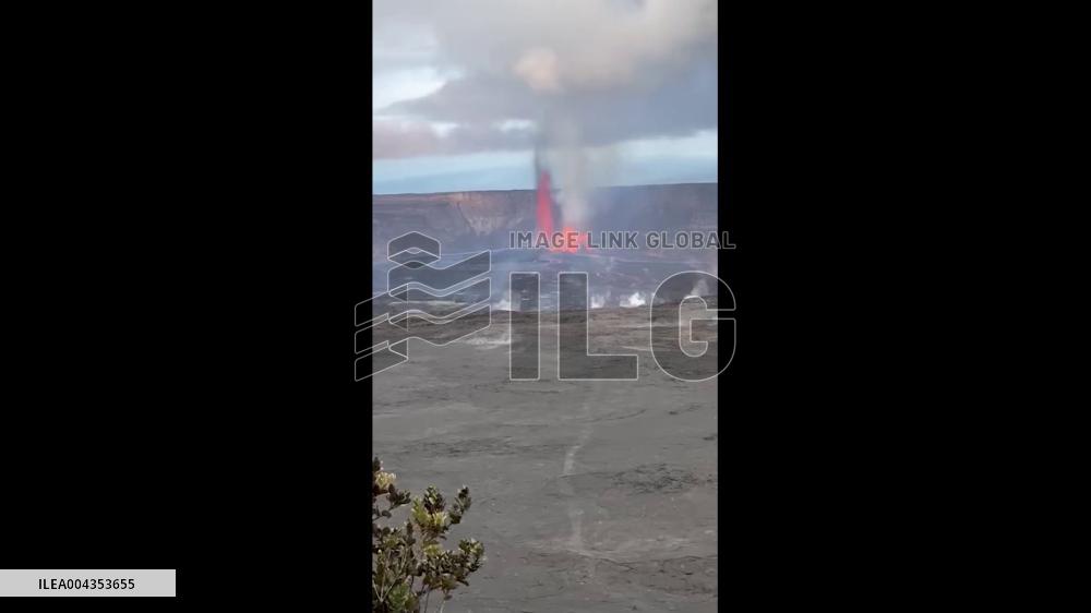 US: Kilauea’s Ongoing Eruption Resumes in Hawaii