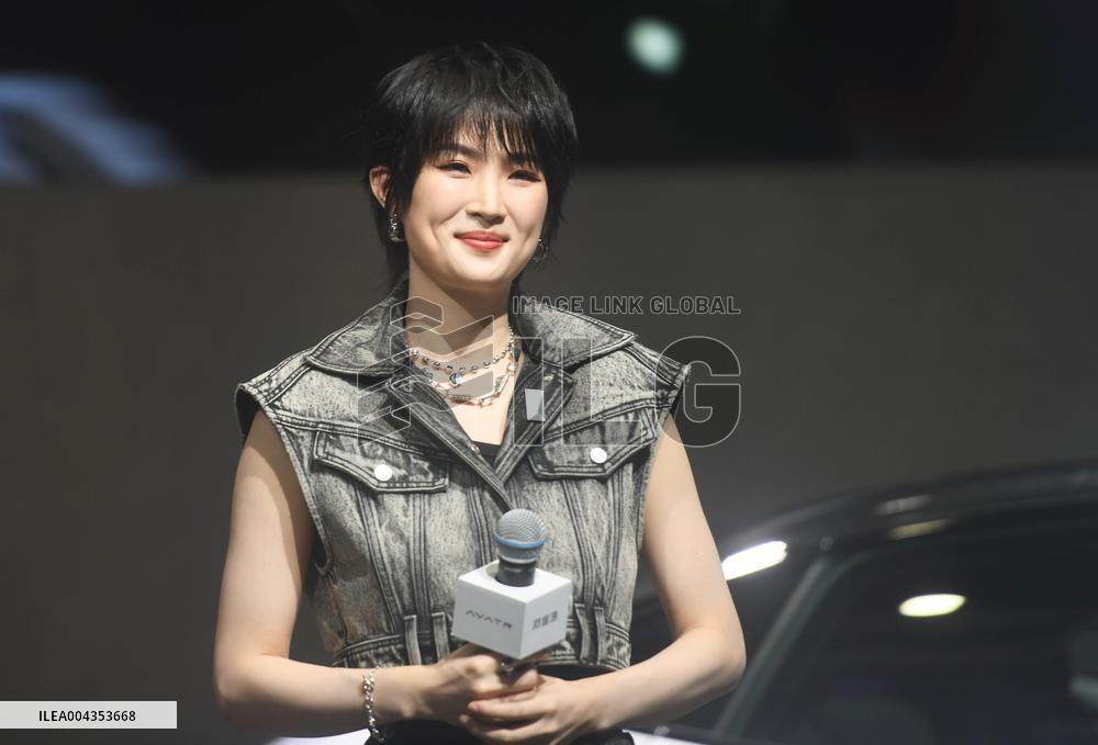 Actress Annabel Yao Attended Shanghai Auto Show