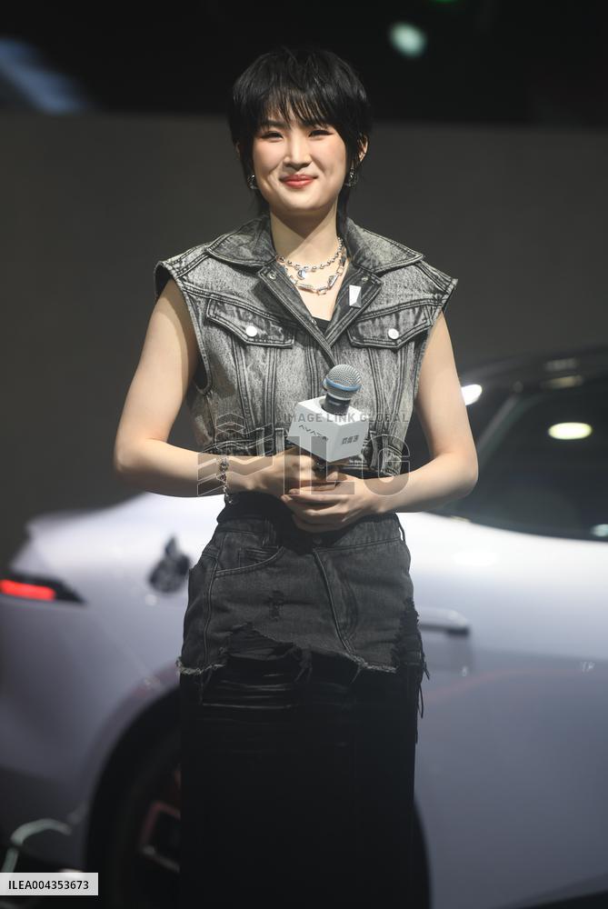 Actress Annabel Yao Attended Shanghai Auto Show