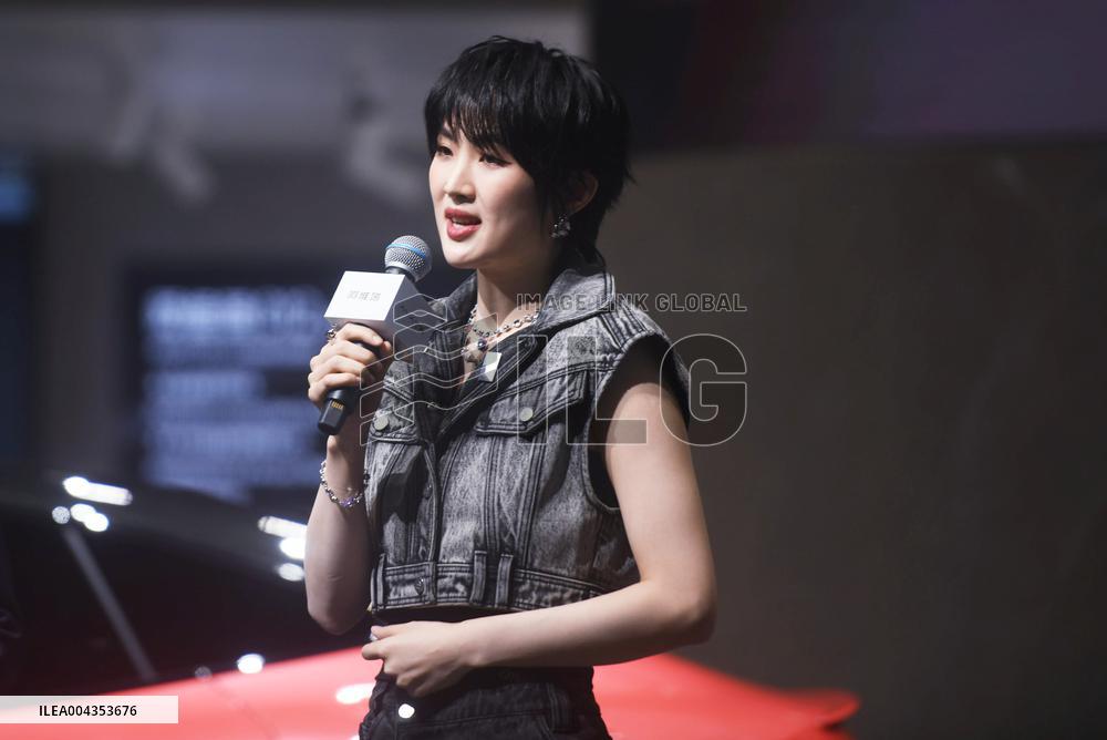 Actress Annabel Yao Attended Shanghai Auto Show