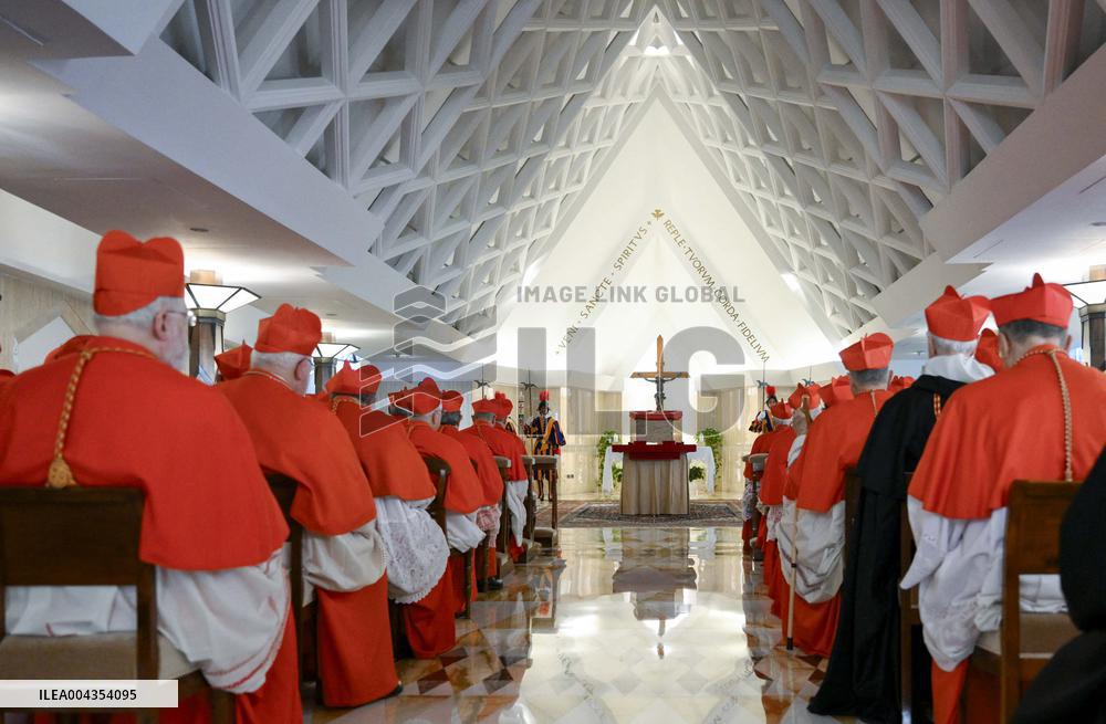 Transfer of The Coffin of Pope Francis - Vatican