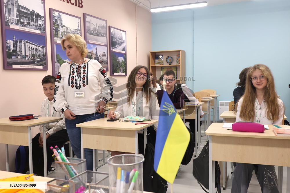 Fourth underground school opened in Kharkiv