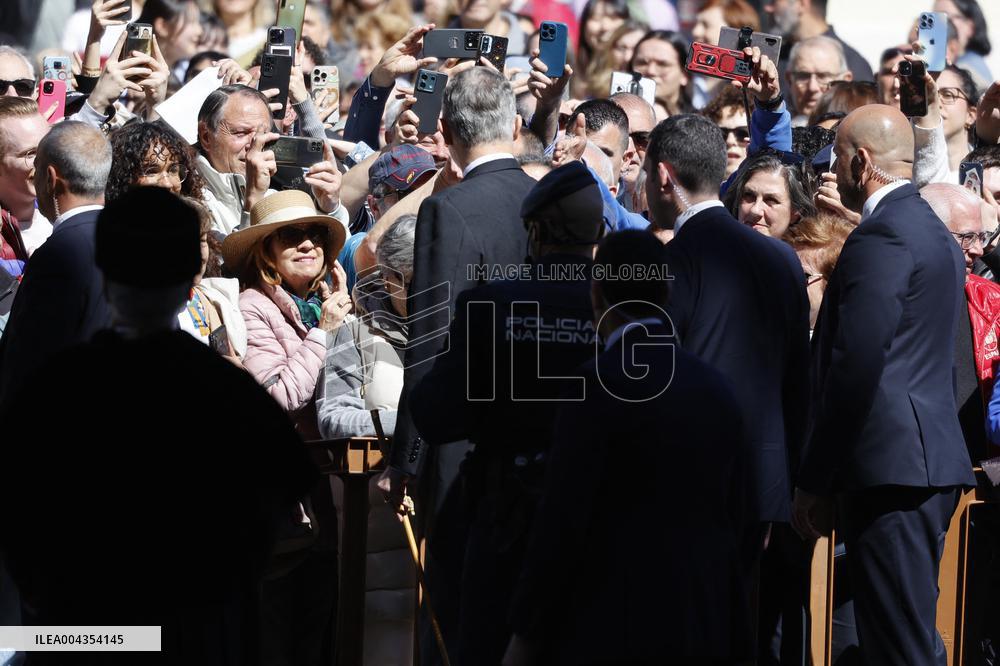 King and Queen of Spain Present Cervantes Award - Spain