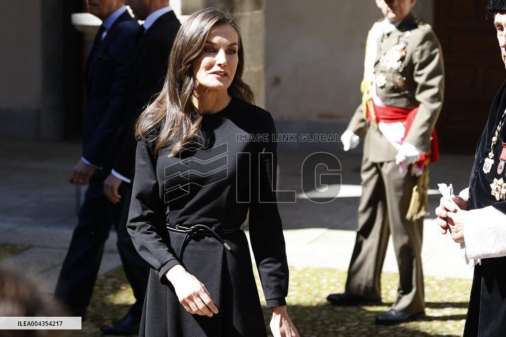 King and Queen of Spain Present Cervantes Award - Spain