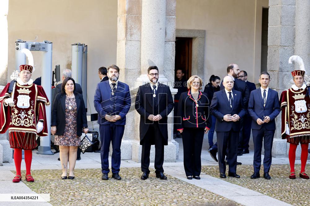 King and Queen of Spain Present Cervantes Award - Spain