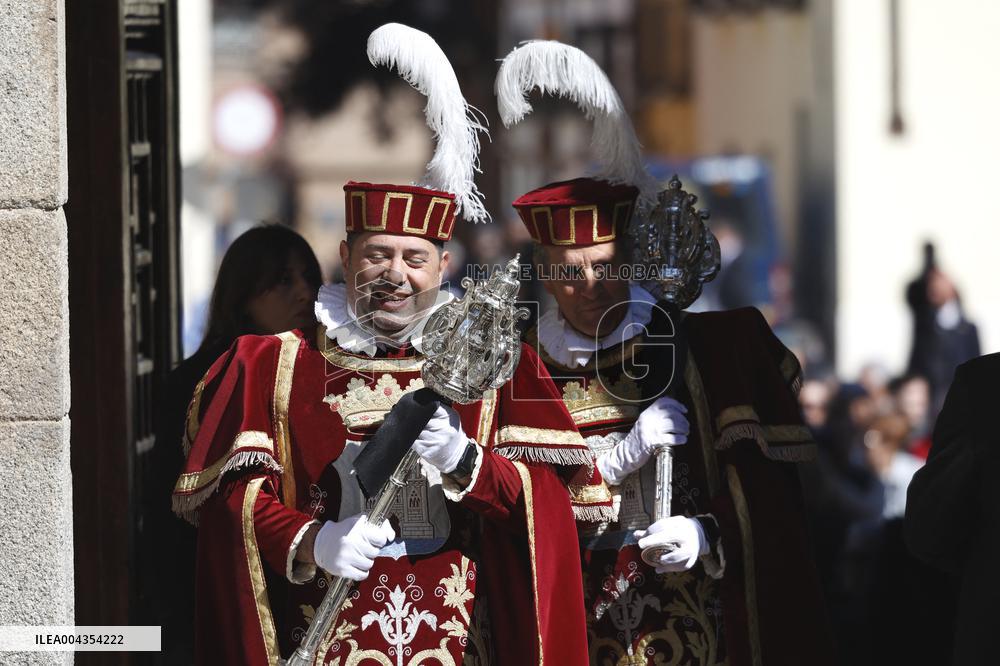 King and Queen of Spain Present Cervantes Award - Spain