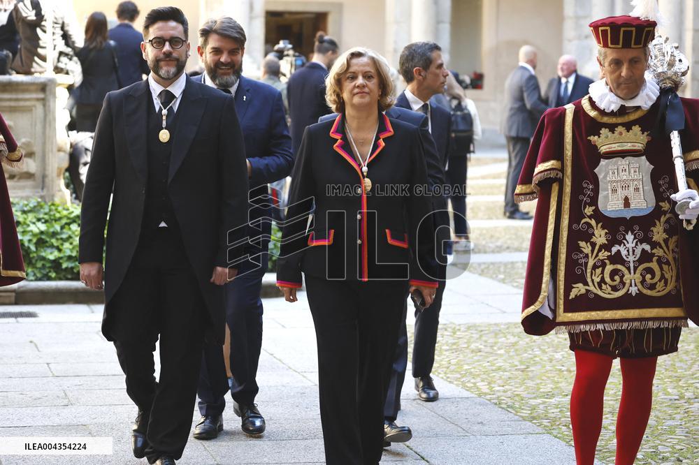 King and Queen of Spain Present Cervantes Award - Spain