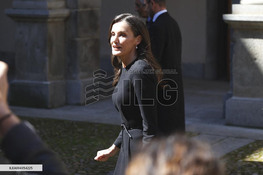 King and Queen of Spain Present Cervantes Award - Spain