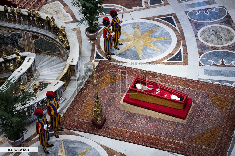 Transfer of The Coffin of Pope Francis - Vatican