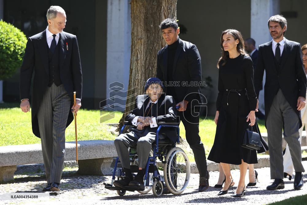 Royal Couple Presents Cervantes Award - Spain