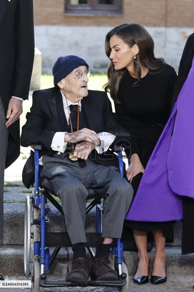 Royal Couple Presents Cervantes Award - Spain