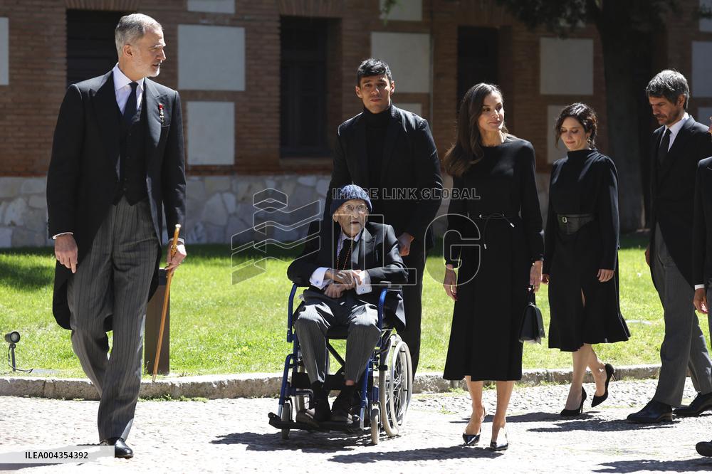 Royal Couple Presents Cervantes Award - Spain