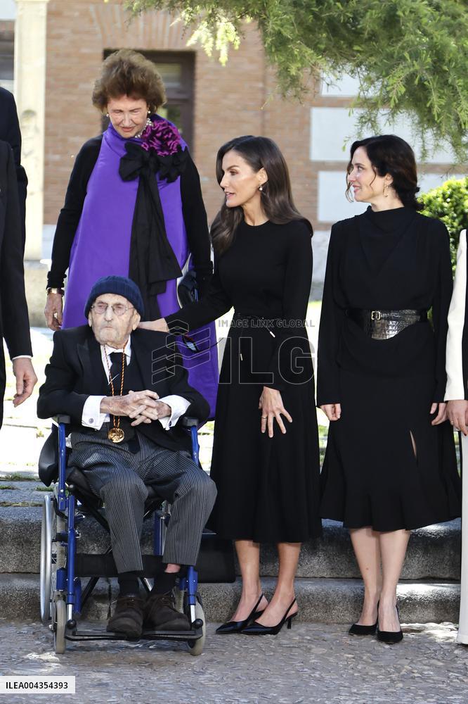 Royal Couple Presents Cervantes Award - Spain