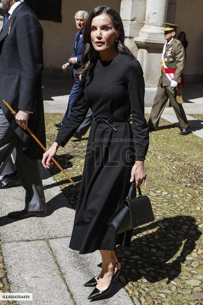 King and Queen of Spain Present Cervantes Award - Spain