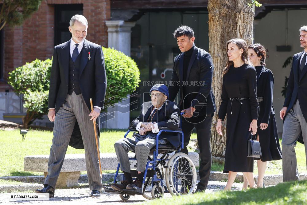 King and Queen of Spain Present Cervantes Award - Spain