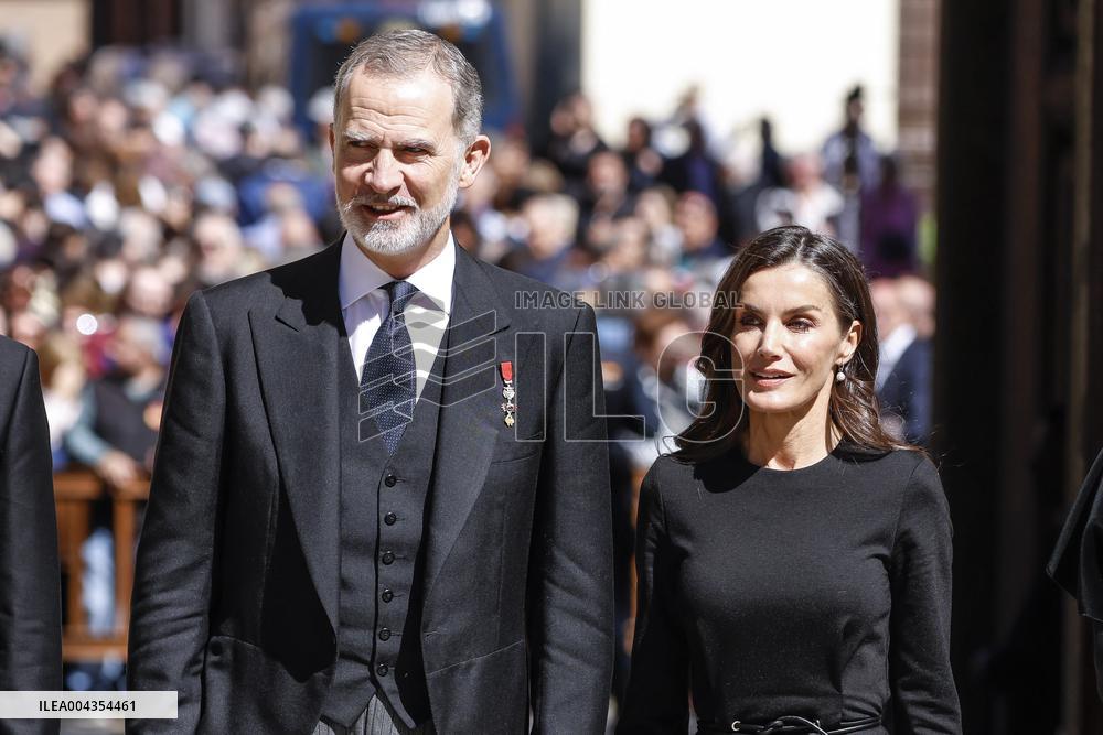 King and Queen of Spain Present Cervantes Award - Spain