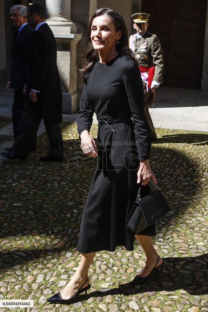 King and Queen of Spain Present Cervantes Award - Spain