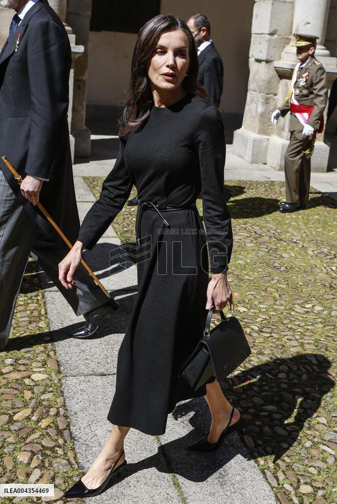 King and Queen of Spain Present Cervantes Award - Spain