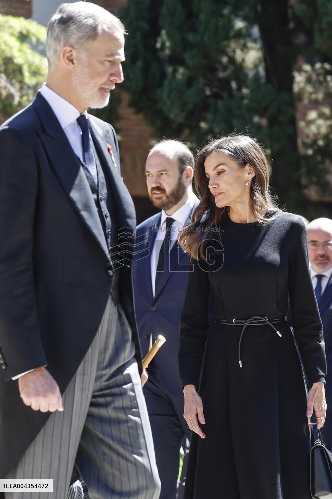 King and Queen of Spain Present Cervantes Award - Spain