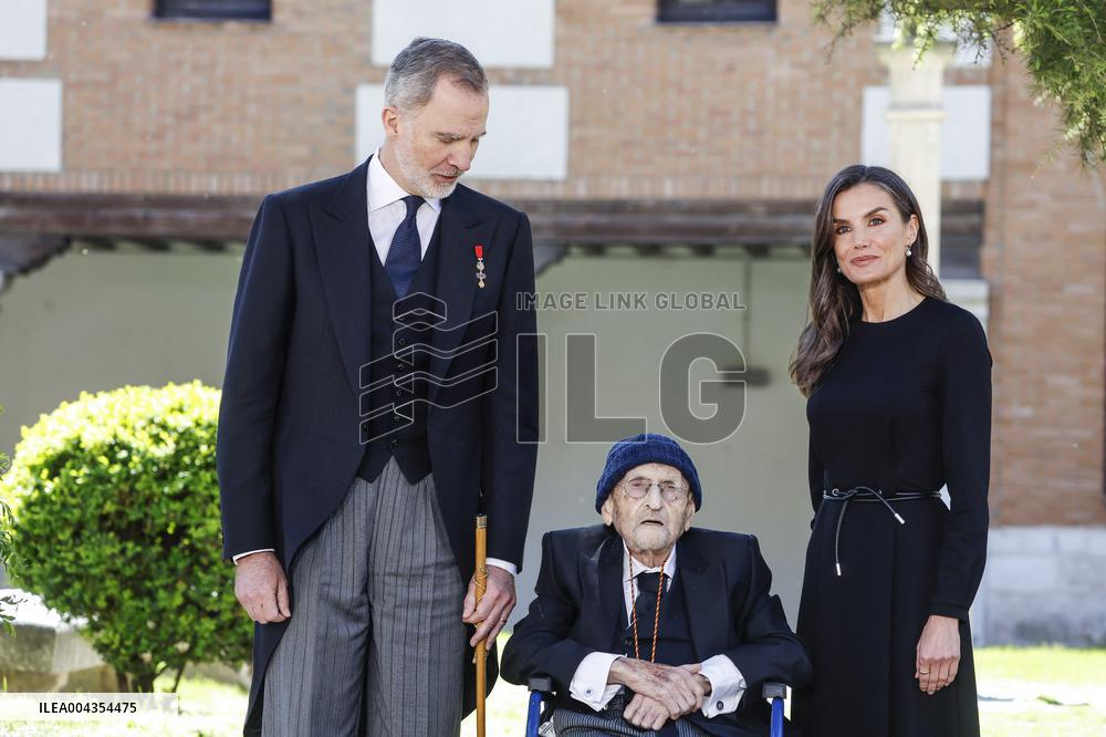 King and Queen of Spain Present Cervantes Award - Spain