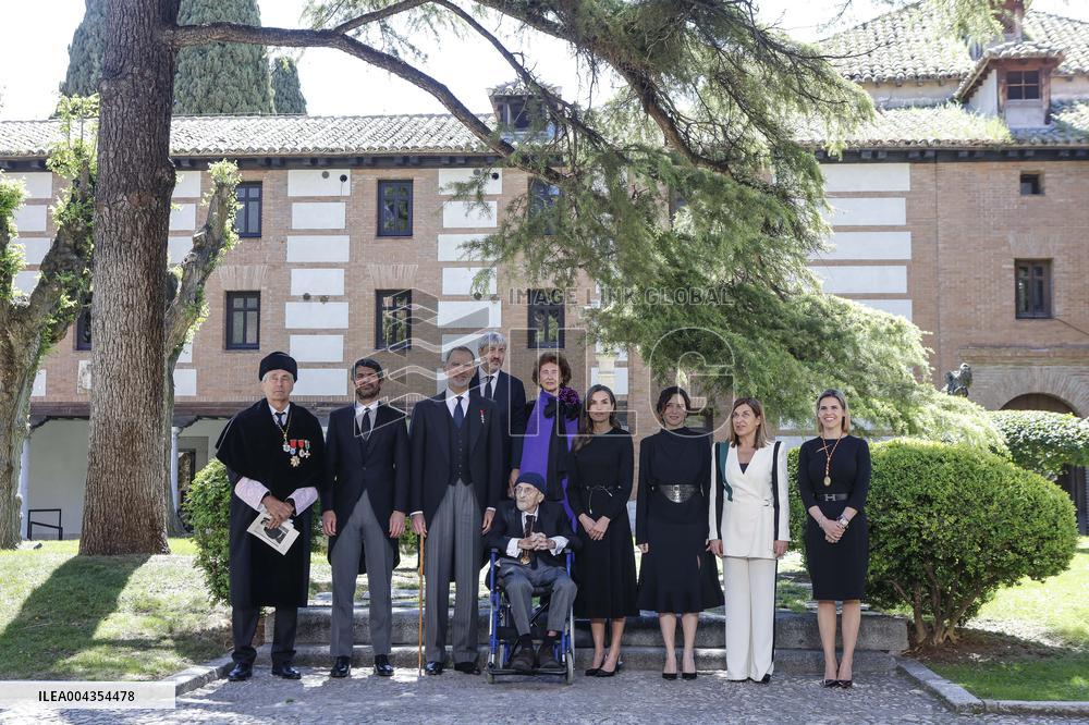King and Queen of Spain Present Cervantes Award - Spain