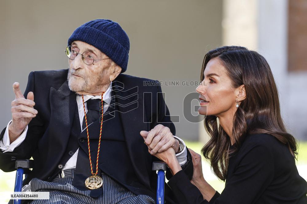 King and Queen of Spain Present Cervantes Award - Spain