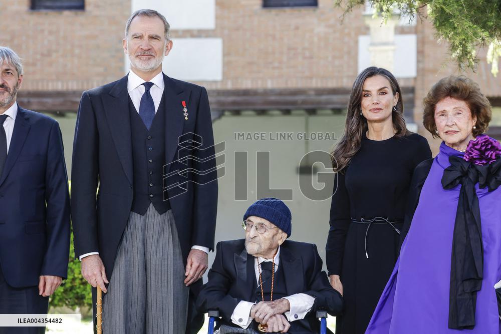 King and Queen of Spain Present Cervantes Award - Spain