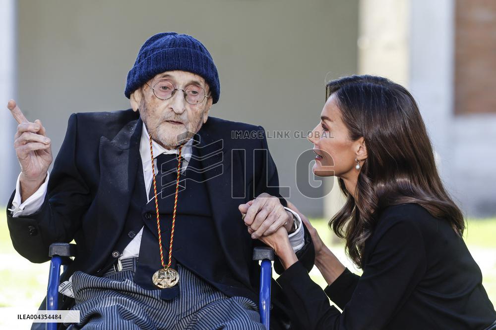 King and Queen of Spain Present Cervantes Award - Spain